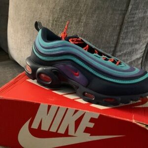 Nike Air Max 97 - Teal and Red